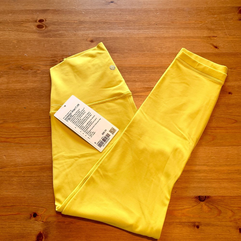 Lululemon Leggings Align HR Crop 23" NWT